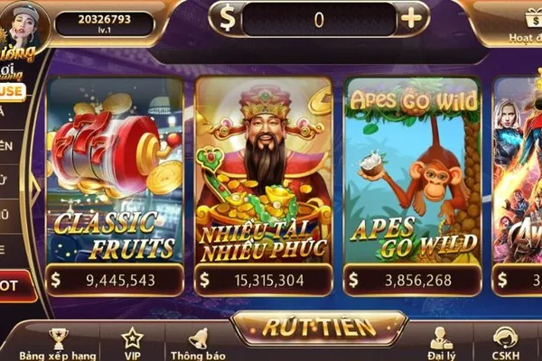 Hình ảnh slot game Betvisa